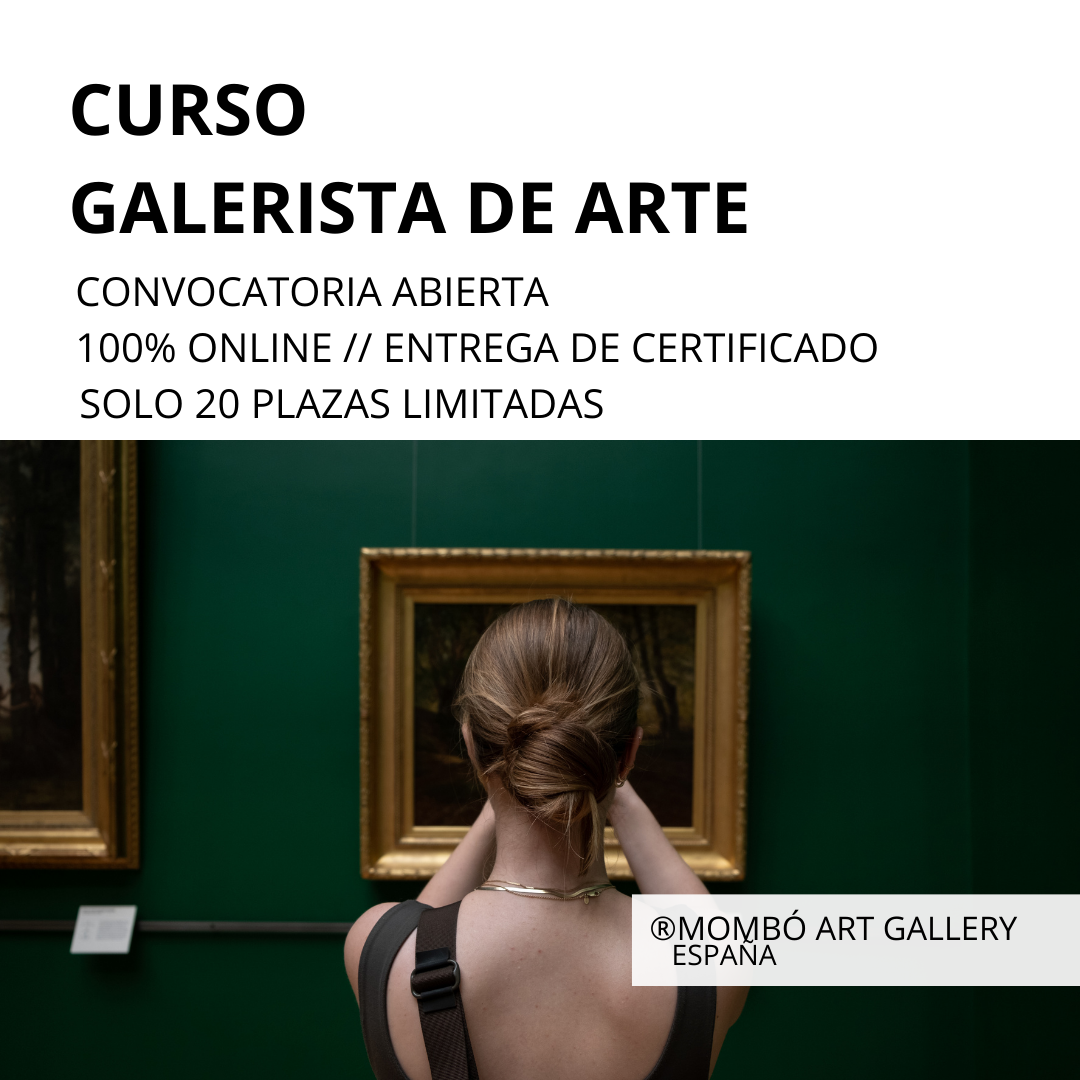Curso Gestiona tu Galería de Arte / Matrícula Abierta // Plazas limitadas